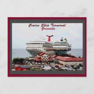Grenada Cruise Ship Terminal Briefkaart