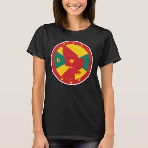 Grenada Dove Grenadische nationale dierenvlag T-shirt