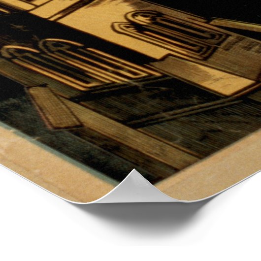 GRENADA FEDORA High Wire Act VAUDEVILLE Poster (Coin)