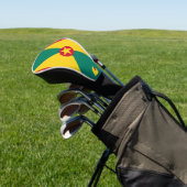 Grenada Flag Golfheadcover (Insitu)