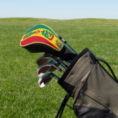 Grenada Flag Gorheerlijk Patriotic Golfheadcover (Insitu)
