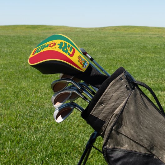 Grenada Flag Gorheerlijk Patriotic Golfheadcover (Insitu)