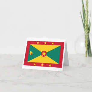 Grenada Flag Kaart
