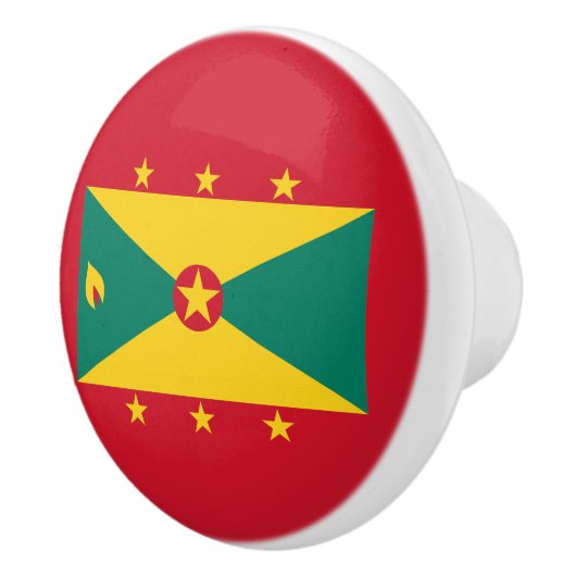 Grenada Flag Keramische Knop (Rechts)