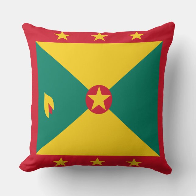 Grenada Flag Kussen (Voorkant)