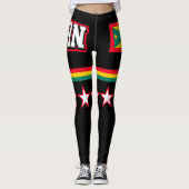 Grenada Flag Leggings (Voorkant)