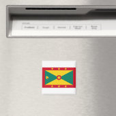 Grenada Flag Magneet (Insitu (Vaatwasser))