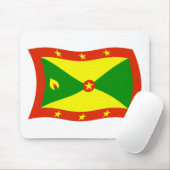 Grenada Flag Mousepad Muismat (Met muis)