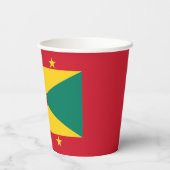 Grenada Flag Papieren Bekers (Achterkant)