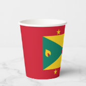 Grenada Flag Papieren Bekers (Voorkant)