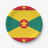 Grenada Flag Papieren Bordje (Voorkant)