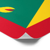 Grenada Flag Poster (Hoek)
