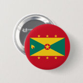 Grenada Flag Ronde Button 5,7 Cm (Voorkant /achterkant)