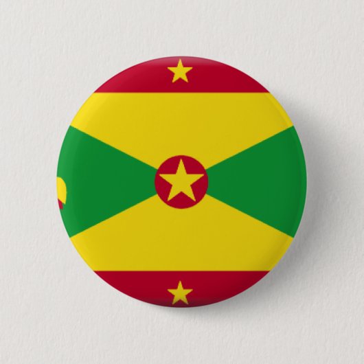 Grenada Flag Ronde Button 5,7 Cm (Voorkant)