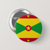 Grenada Flag Ronde Button 5,7 Cm (Voorkant /achterkant)