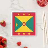 Grenada Flag Servet (Insitu)