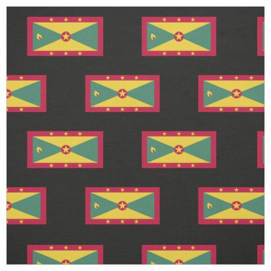 Grenada Flag Stof (Swatch)