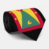 Grenada Flag Stropdas (Opgerold)