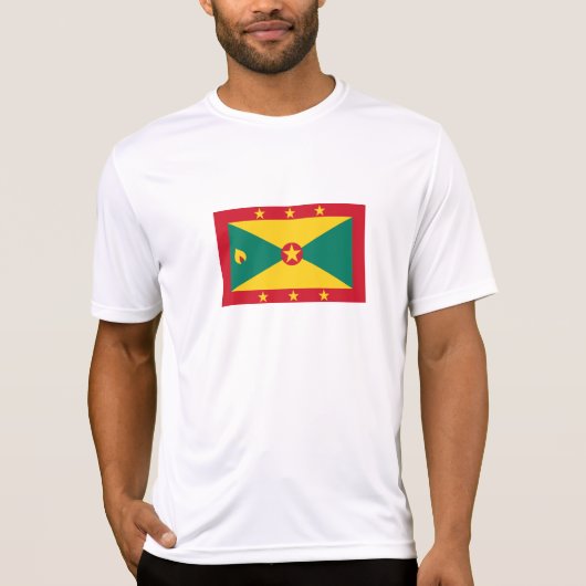 Grenada Flag T-shirt (Voorkant)