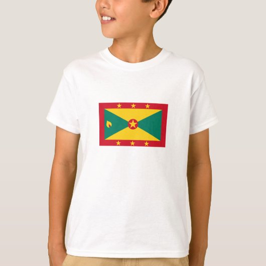 Grenada Flag T-shirt (Voorkant)