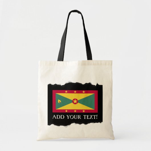 Grenada Flag Tote Bag (Voorkant)