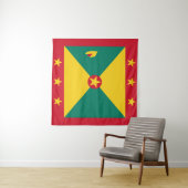 Grenada Flag Wandkleed (In Situ (horizontaal))