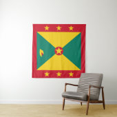 Grenada Flag Wandkleed (In situ)