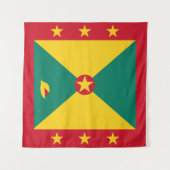 Grenada Flag Wandkleed (Voorkant)