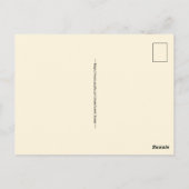 Grenada Island Map Postcard Briefkaart (Achterkant)