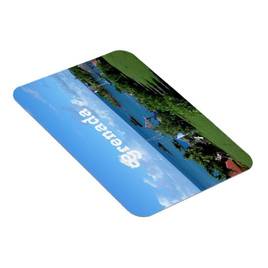 Grenada Landschap Magneet (Rechterzijde)