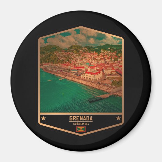 Grenada Magneet (Voorkant)