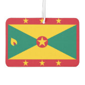 Grenada National World Flag Luchtverfrisser (Achterkant)