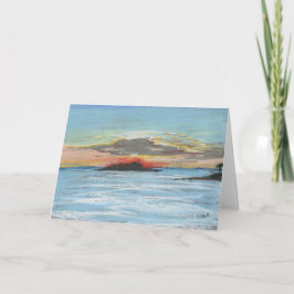 Grenada Sunset Holiday Card Kaart