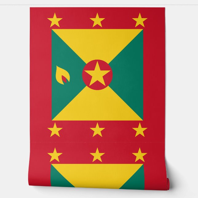 Grenada vlag behang (Afrollen)