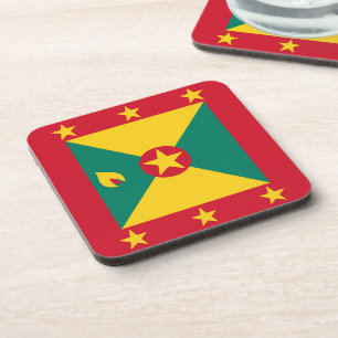 Grenada vlag bier onderzetter