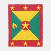 Grenada vlag fleece deken (Voorkant)