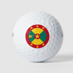 Grenada vlag golfballen