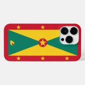 Grenada vlag iPhone hoesje (Achterkant horizontaal)