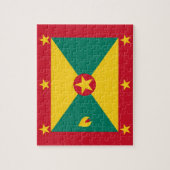 Grenada vlag legpuzzel (Verticaal)