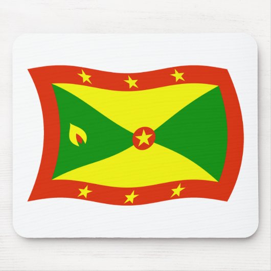 Grenada Vlag Muismat (Voorkant)