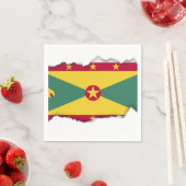 Grenada Vlag Servet (Insitu)