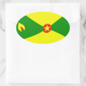 Grenada Vlag Sticker (Tas)