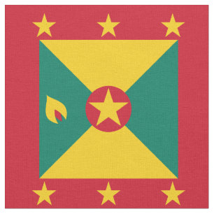 Grenada vlag stof