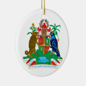 Grenada * Wapenschild Keramisch Ornament (Rechts)