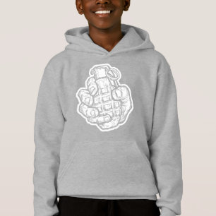 Grenade À La Main En Style Bande Dessinée