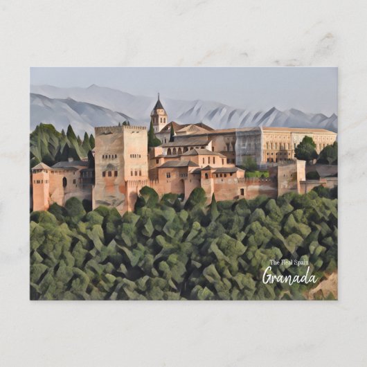 Grenade Art - Carte postale Espagne (Devant)