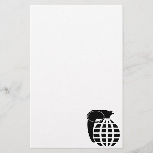 Grenade Briefpapier (Voorkant)