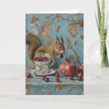 Grenade - Carte de voeux pliée