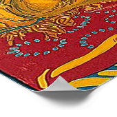 Grenade, Espagne, deux filles, affiche voyage vint (Coin)