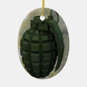 Grenade Keramisch Ornament